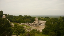 View from templo de La Cruz